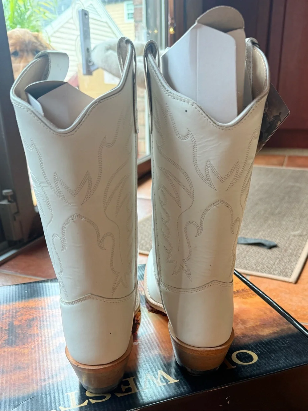 Leather Cowboy Boots